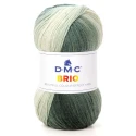 DMC Brio multicolour self-striping wool blend yarn 100g