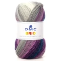 Filato DMC Brio misto lana multicolore effetto rigato 100g