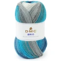 Filato DMC Brio misto lana multicolore effetto rigato 100g