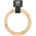 Manici per borse rotondi in legno naturale 13 cm (2 pz)