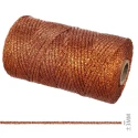 Cordino Thai Metal Lurex 3 mm rocca 200 g per borse