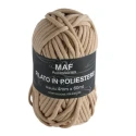 Filato tubolare 4mm Marshmallow Small lilla in poliestere