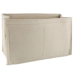 Organizer interno in feltro grande 30x12x17 cm con zip