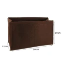 Organizer interno in feltro grande 30x12x17 cm con zip