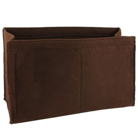 Organizer interno in feltro grande 30x12x17 cm con zip