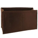 Organizer interno in feltro grande 30x12x17 cm con zip