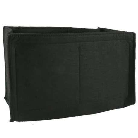 Organizer interno in feltro grande 30x12x17 cm con zip