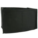 Organizer interno in feltro grande 30x12x17 cm con zip