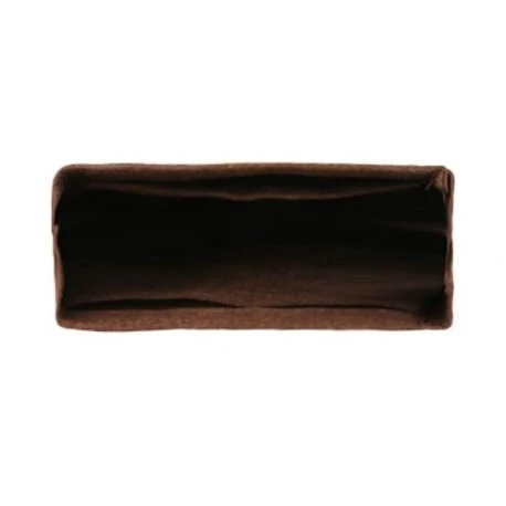 Medium felt bag organizer insert 26x14x15 cm, open-top with pockets