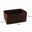 Organizer interno in feltro per borsa piccola 20x13x10 cm