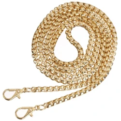 Catena tracolla borsa 120 cm con moschettoni girevoli