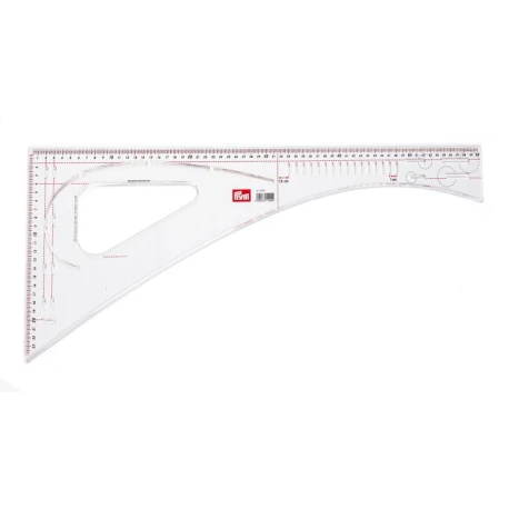 Dressmaker's ruler helps with tracking and marking - 611499 Prym
