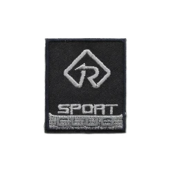 Applicazione ricamata Sport Club patch termoadesiva