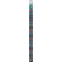 Single-pointed knitting needles, aluminium, 40cm, 3.50mm, grey - 191475 Prym