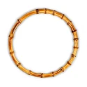 Manici per borse rotondi in bambù naturale diametro 17cm - MA104 Mas