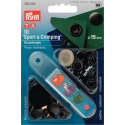 'Sport & Camping' OSSIDO 15mm press studs - 390200 Prym