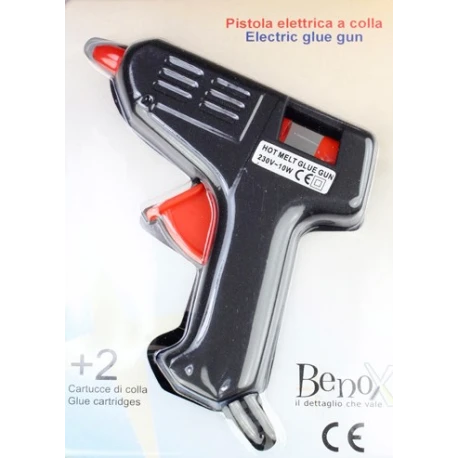 Electric hot glue gun 7.5mm sticks with stand and glue