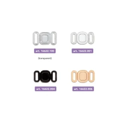 Chiusura per reggiseni e costumi in plastica 10mm - 166.22 Marbet