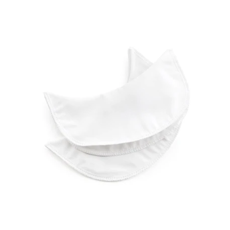Cotton underarms shield for long-sleeved garments