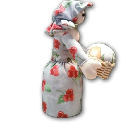 Puntaspilli da tavolo, originale soggetto a forma di bambolina - BS908 Ornaghi Filati