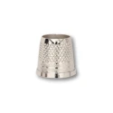 Ditale UOMO Aperto in ottone nichelato 19mm - Ercole Fumagalli