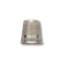 Ditale 18mm in ottone nichelato - Ercole Fumagalli