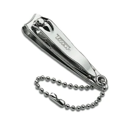 Hand Nail Clippers, Chrome-plated with Chain - I-60BI Trim