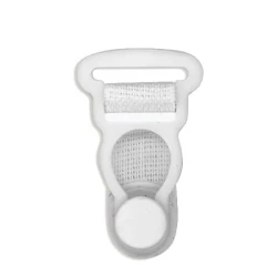 VELVET 10mm plastic garter clip - 166.05 Marbet