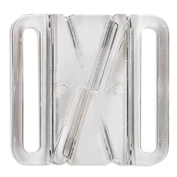 Gancio chiusura in plastica trasparente 30 mm - 166.57 Marbet