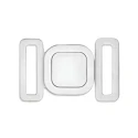 Plastic fastener 15mm for bras and swimwear