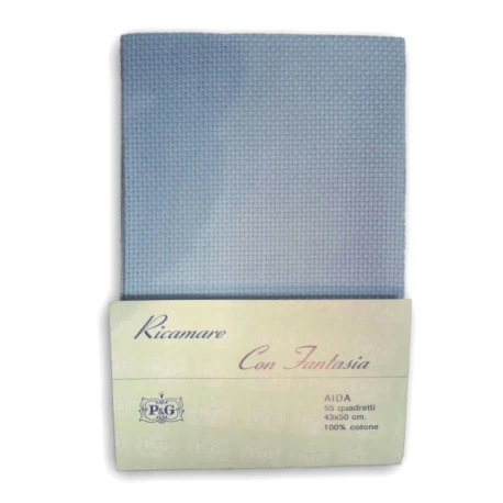 Canovaccio Tela Aida colorata da 55 quadretti per ricamo - 5000 Petri & Grossi