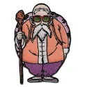Dragon Ball Maestro Muten il genio delle tartarughe di mare applicazione patch ricamata e termoadesiva