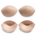 Push-up bra & swimwear cups with graduated padding
