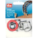 Ganci per i Manici delle Borse ARGENTO 18mm - 615130 Prym