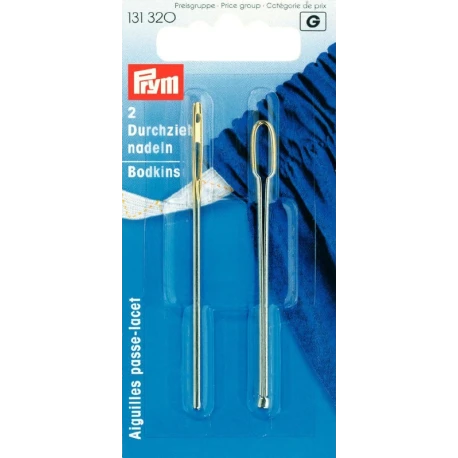 Infilanastri con cruna argento - 131320 Prym