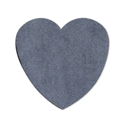 Toppe CUORE scamosciate termoadesive - 34/C Marbet