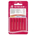 Aghi per macchina da cucire SINGER 80/90/100 Assortiti 5 pezzi con testa piatta - Articolo 2020