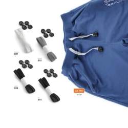 FLAT BELT for TROUSERS with knot fastener - 193 Marbet