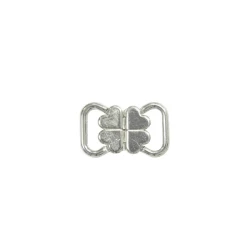 Gancio chiusura in metallo,forma a quadrifoglio, 10 mm - 166.18 Marbet 2