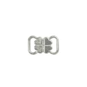 Gancio chiusura in metallo,forma a quadrifoglio, 10 mm - 166.18 Marbet