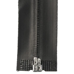 Cerniera spalmata o lampo gommata rovesciata divisibile 80cm Nera (Zip) 2
