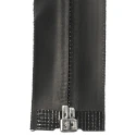 Cerniera spalmata o lampo gommata rovesciata divisibile 80cm Nera (Zip)
