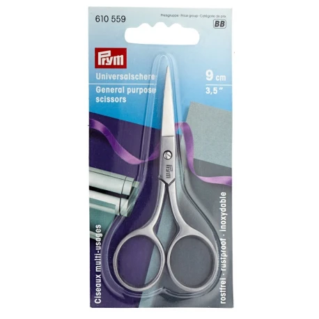 General purpose steel scissors 9 cm - 3½" - 610559 Prym