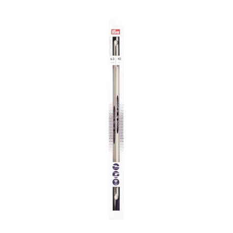 Ferri maglia 6,00 mm dritti 40 cm - 190409 Prym Ergonomics