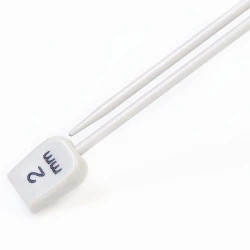Single-pointed knitting needles, aluminium 2.00mm - 34201 Pony