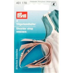 Shoulder strap retainers, skin-colour, 4 Items - 401170 Prym
