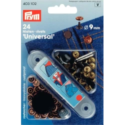 Rivetti per Jeans 9 mm Rame Antico/Ossido - 403102 Prym 2