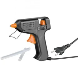 Electric hot glue gun 7.5mm sticks with stand and glue