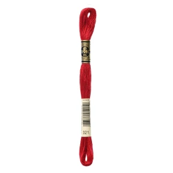 DMC Mouliné Special - Colore 321 - Matassina 8m