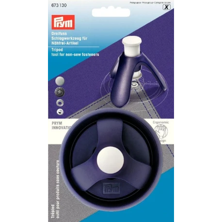 Tripod tool for non-sew fasteners - 673130 Prym
